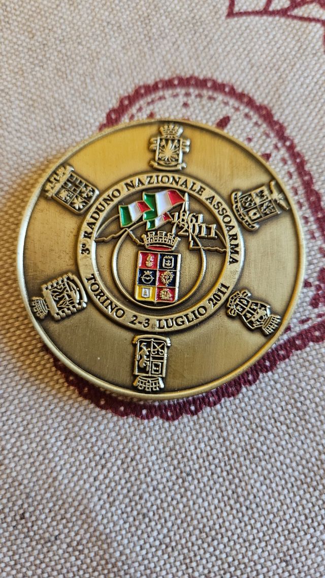 Medaglia 3° raduno Nazionale Assoarma