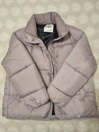 chaqueta plumas corta