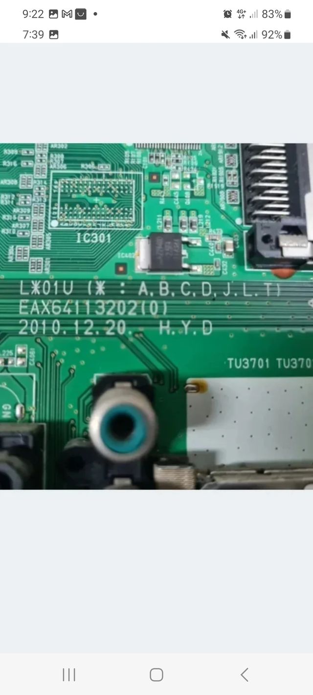 Despiece de TV LG 32LK330