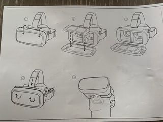 Gafas realidad virtual 3 D para telefono movil
