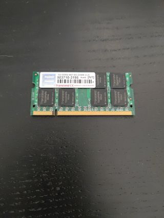 1gb memoria ram ddr2 portátil