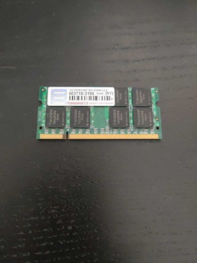 Memoria RAM DDR2 per laptop da 1 GB
