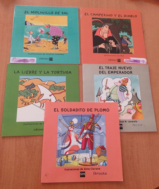 Pack 10 cuentos: Letras Encantadas/ clásicos