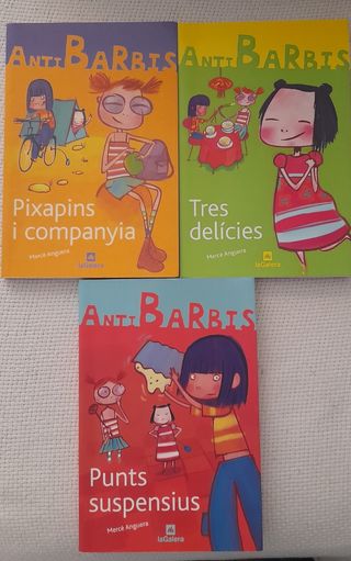 Libros lectura infantil AntiBarbis catalán