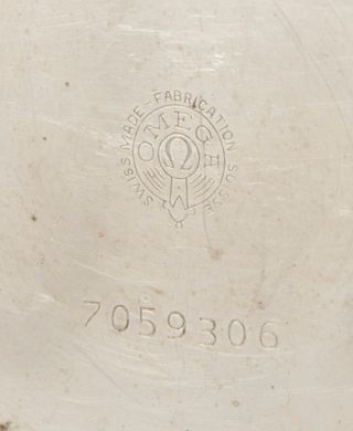 Omega Railway Pocket Watch Steel 57.5 mm