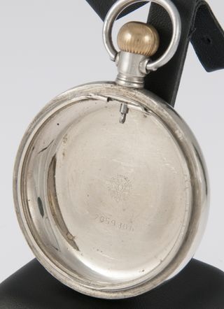 Omega Railway Pocket Watch Steel 57.5 mm