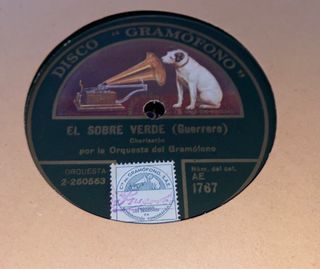 12 Discos gramola antiguos coleccion