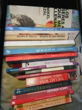 libros varios (3) por lote o por unidad