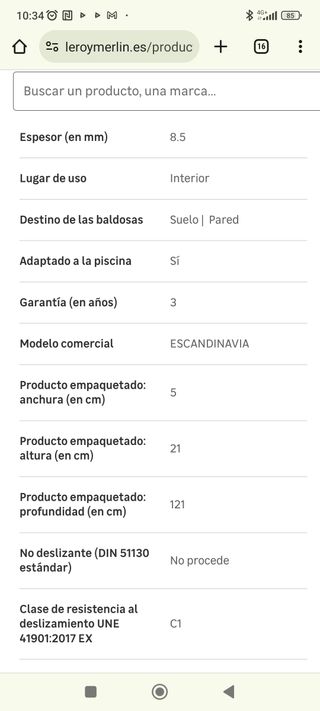 Suelo porcelánico roble