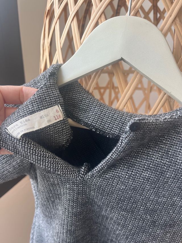 Vestido Zara jaspeado