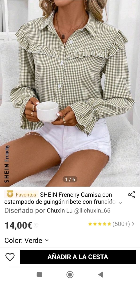 Camisa NUEVA a estrenar