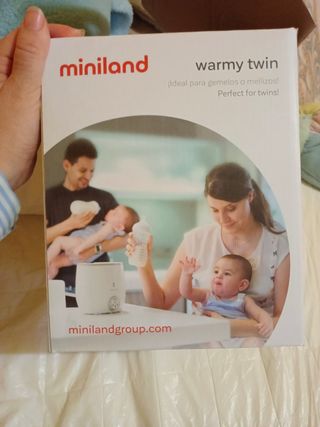Calienta biberones miniland