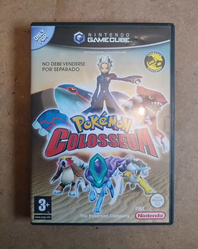 Pokémon Colosseum + Box Rubino e Zaffiro PAL ESP
