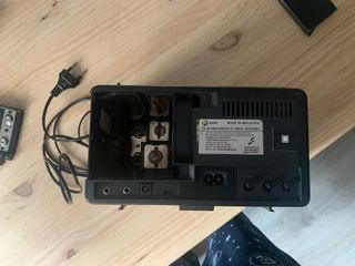Mini TV portatil vintage