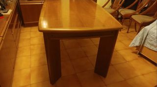 MESA COMEDOR GRANDE CEREZO