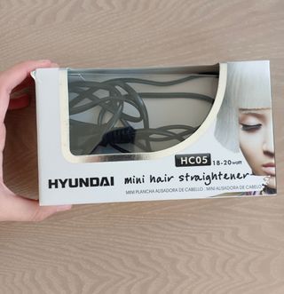 Mini plancha de pelo Hyndai