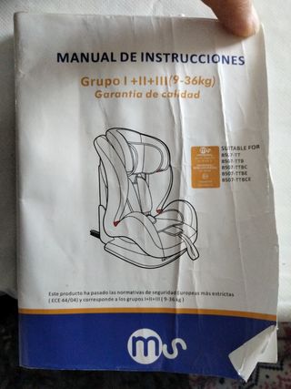 Silla para coche con isofis