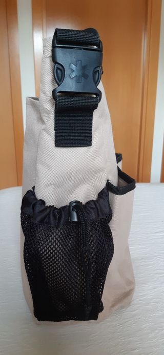 Bolso marca Skip Hop color Beige para carrito bebé