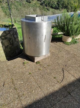 Depósito de acero inoxidable