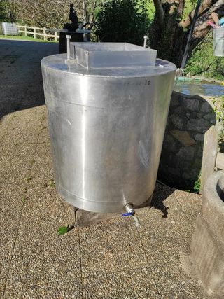 Depósito de acero inoxidable