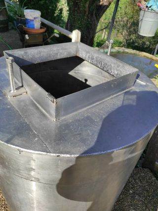 Depósito de acero inoxidable