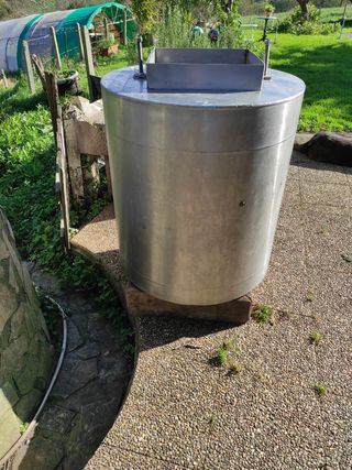 Depósito de acero inoxidable