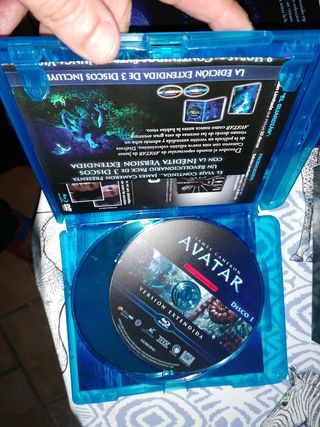 BLU RAY AVATAR EDICIÓN EXTENDIDA