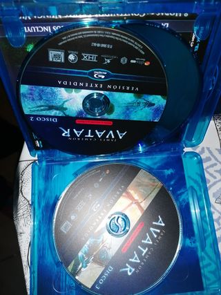 BLU RAY AVATAR EDICIÓN EXTENDIDA
