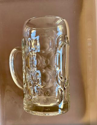 Jarra de cerveza XXL de 1 litro, regalo Navidad