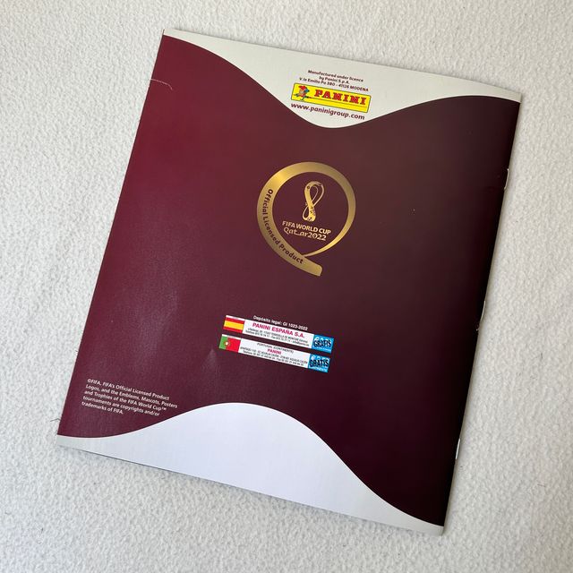 Lote álbum + 10 cromos Fifa World Cup 2022 Panini