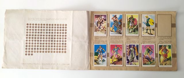 Album de cromos HOMBRES DE LUCHA 1969