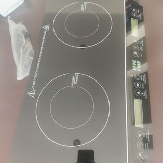 Placa inducción portátil 2 fuegos