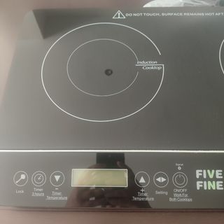 Placa inducción portátil 2 fuegos