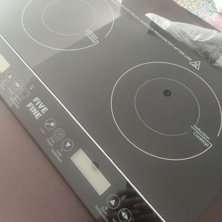 Placa inducción portátil 2 fuegos