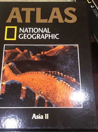 National Geographic Atlas 11 tomos
