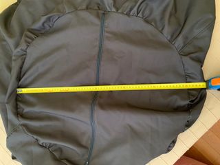 Sacco pouf stampa Harley Davidson Nero