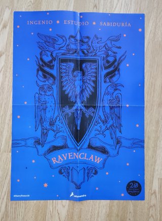 Harry Potter diario y poster Ravencla