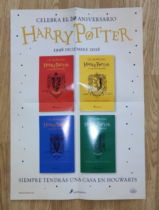Harry Potter diario y poster Ravencla