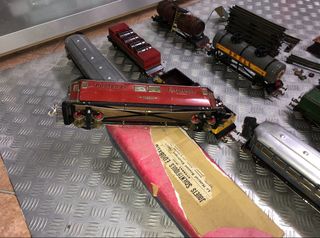 Trenino Edobaud del 1930 fatto a mano