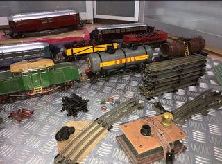 Trenino Edobaud del 1930 fatto a mano