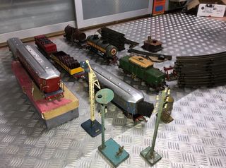 Trenino Edobaud del 1930 fatto a mano