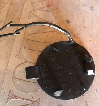 tapa gancho defensa delantera vw caddy