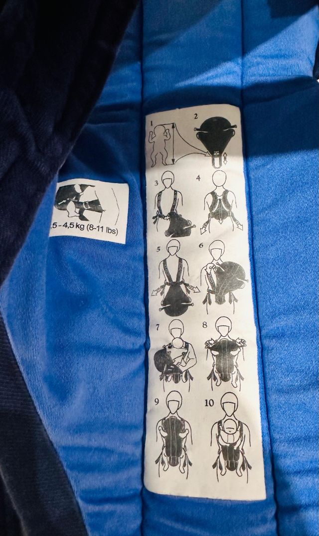 Mochila portabebés. BabyBjorn. Ergonómica.