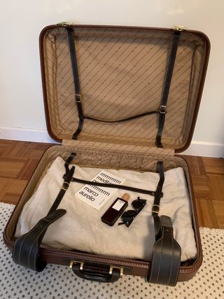 Maleta vintage antigua años 70 / 80