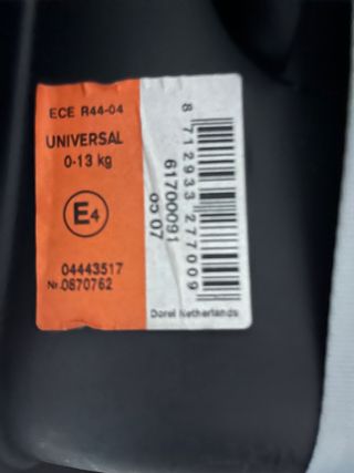 silla coche maxicosi grrupo 0 - 0+