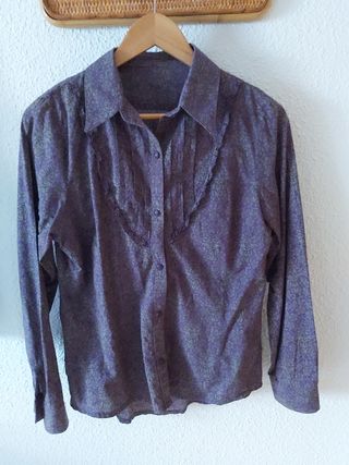 Camisa estampada vintage