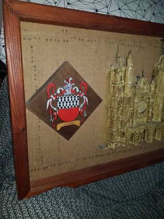 Cuadro  replica catedral de leon