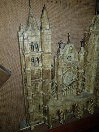 Cuadro  replica catedral de leon