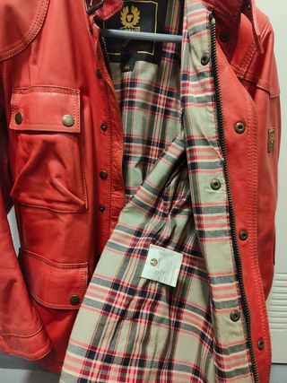 Chaqueta BELSTAFF S M Cazadora piel cuero xwz