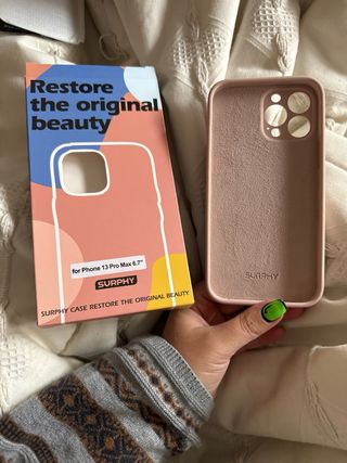 funda rosa iphone 13 pro max